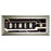 Classy Living Neon Diner Sign Wall Art 42"x18", Silver Serenity Frame