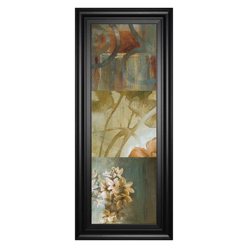 Classy Living Square Choices Wall Art 18"x42", Black Frame