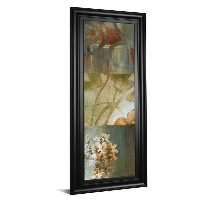 Classy Living Square Choices Wall Art 18"x42", Black Frame