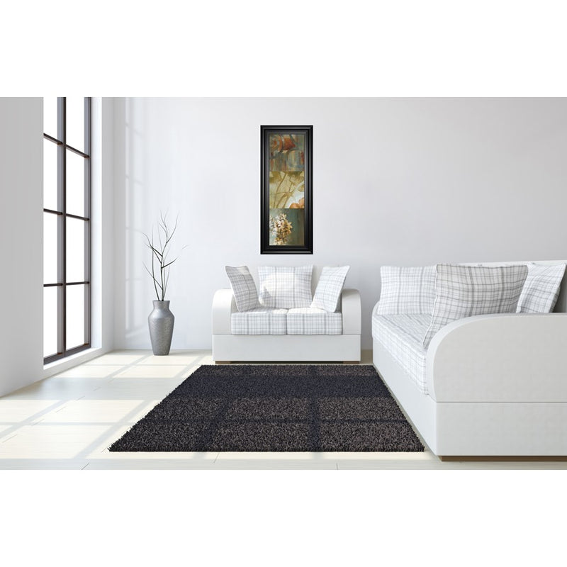 Classy Living Square Choices Wall Art 18"x42", Black Frame
