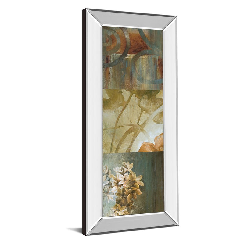 Classy Living Square Choices Wall Art 18"x42", Mirrored Frame