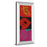 Classy Living Vivid Petal Harmony Wall Art 18"x42", Mirrored Frame