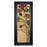 Classy Living Meadow Crimson Blooms Wall Art 18"x42", Black Frame