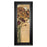 Classy Living Wandering Bouquet Wall Art 18"x42", Black Frame