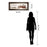 Classy Living Holiday Barn Scene Wall Art 42"x18", Cinnamon Mocha Frame