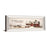 Classy Living Holiday Barn Scene Wall Art 42"x18", Mirrored Frame