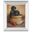 Classy Living Rustic Puppy Basket Wall Art 22"x26", Mirrored Frame