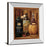 Classy Living Rustic Wine Trio Wall Art 22"x26", Mirrored Frame