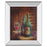 Classy Living Vineyard Still Life Wall Art 22"x26", Mirrored Frame - 324MF