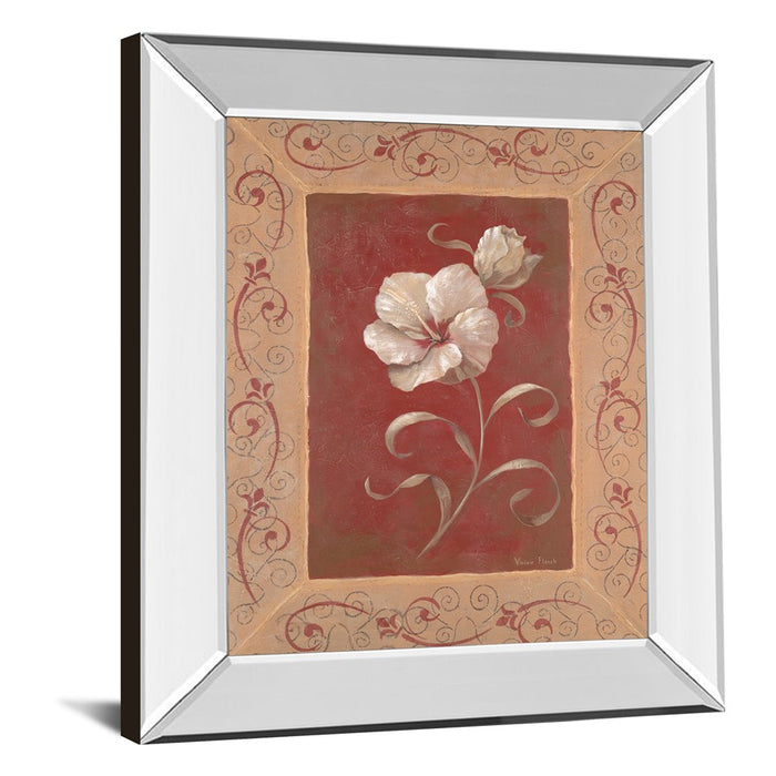 Classy Living Elegant Blossom Wall Art 22"x26", Mirrored Frame