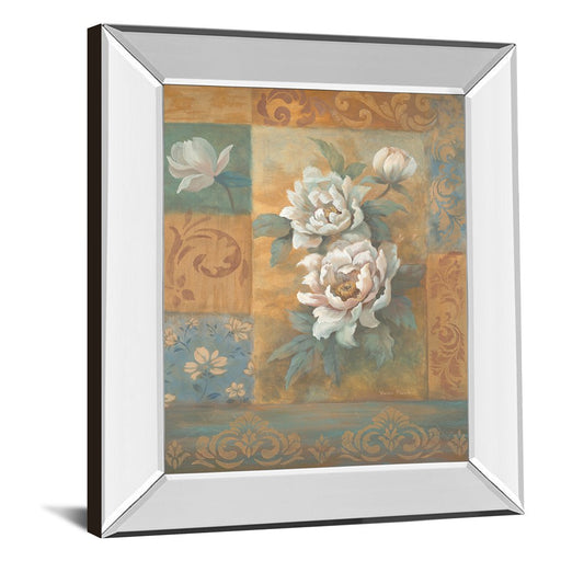 Classy Living Floral Serenity Wall Art 22"x26", Mirrored Frame