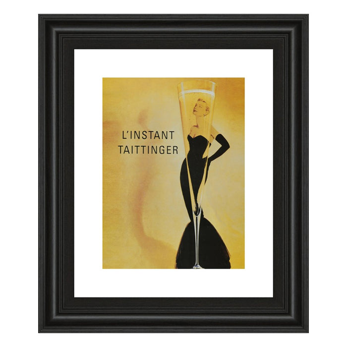 Classy Living Taittinger Elegance Wall Art 22"x26", Midnight Aura Frame