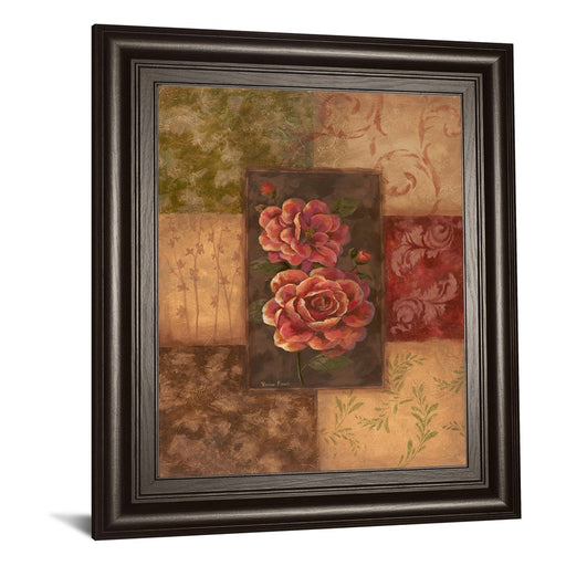 Classy Living Normandie Elegance Wall Art 22"x26", Dark Chocolate Frame