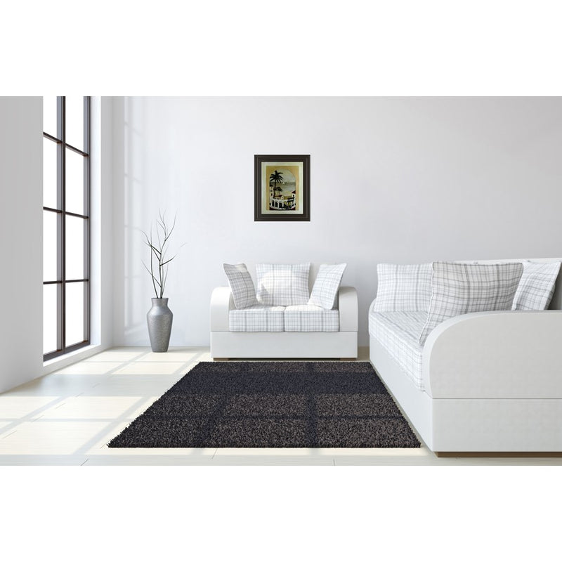 Classy Living Island Hideaway Wall Art 22"x26", Dark Chocolate Frame