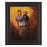 Classy Living Soulful Trumpet Serenade Wall Art 22"x26", Chocolate Frame