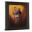 Classy Living Soulful Trumpet Serenade Wall Art 22"x26", Chocolate Frame
