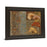Classy Living Golden Petal Story Wall Art 26"x22", Dark Chocolate Frame