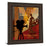Classy Living Red Carpet Glamour Wall Art 22"x26", Cinnamon Mocha Frame