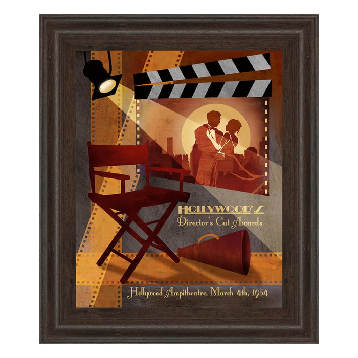 Classy Living Director's Cut Awards Wall Art 22"x26", Cinnamon Frame