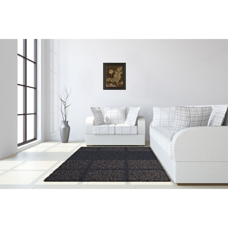 Classy Living Tropical Night Wall Art 22"x26", Dark Chocolate Frame