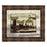 Classy Living London Collage Wall Art 26"x22", Dark Chocolate Frame