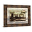 Classy Living London Collage Wall Art 26"x22", Dark Chocolate Frame