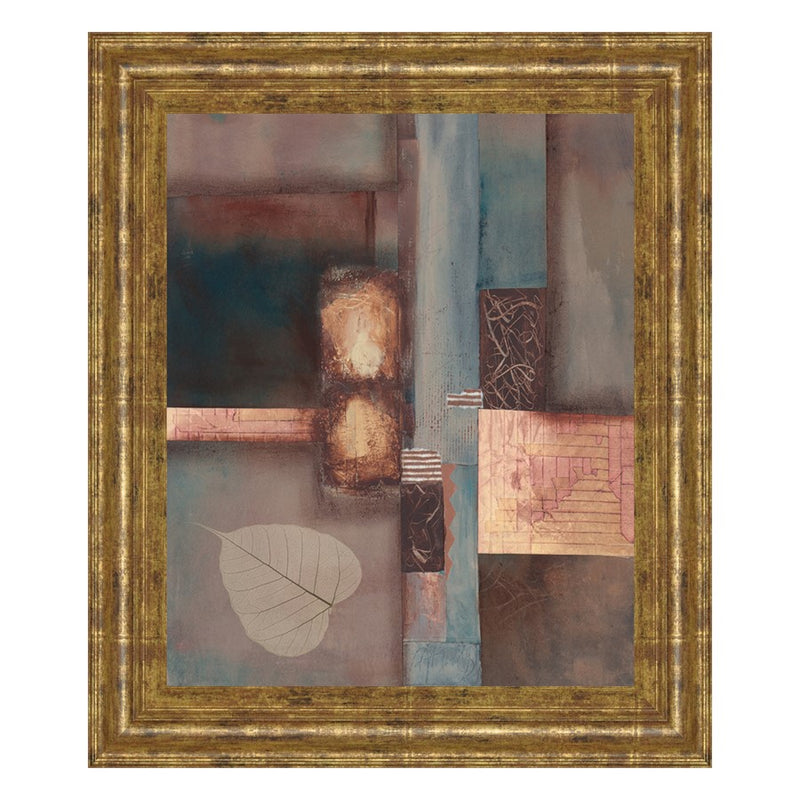 Classy Living Autumn Leaf Harmony Wall Art 22"x26", GiIded Radiance Frame