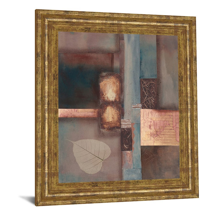 Classy Living Autumn Leaf Harmony Wall Art 22"x26", GiIded Radiance Frame