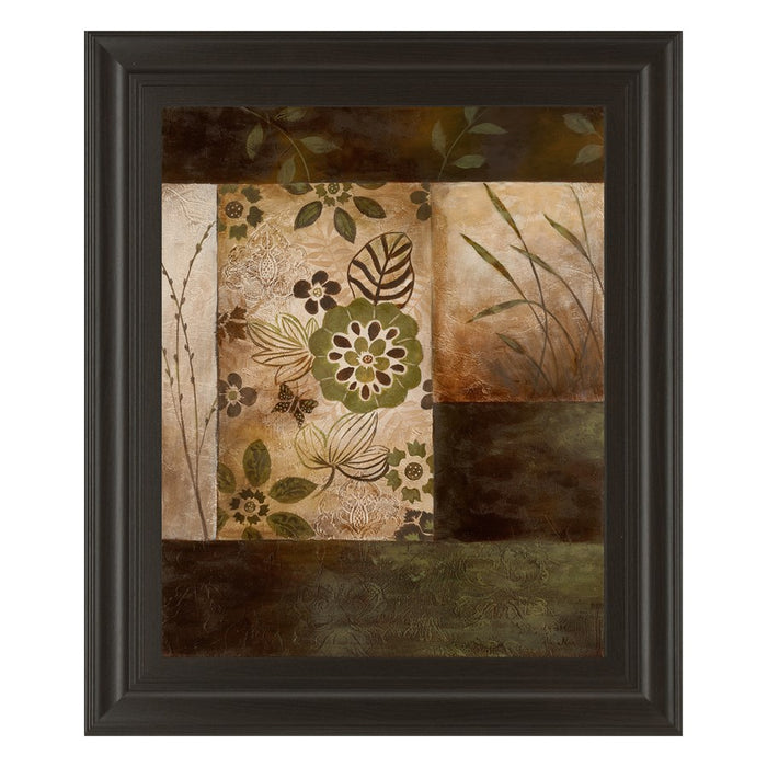 Classy Living Evening Forest I Wall Art 22"x26", Dark Chocolate Frame