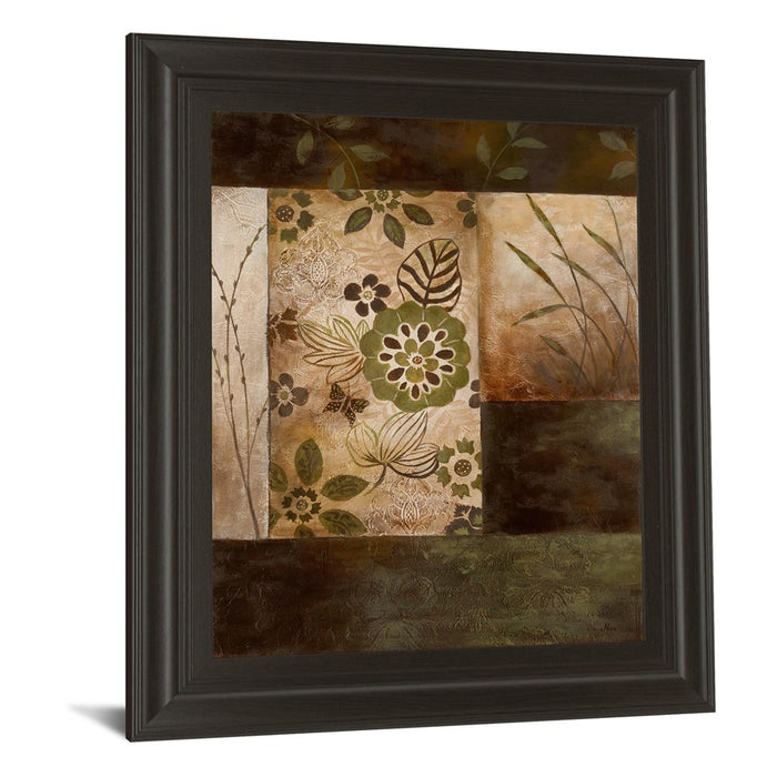 Classy Living Evening Forest I Wall Art 22"x26", Dark Chocolate Frame