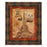 Classy Living Paris Postcard Memories Wall Art 22"x26", Chocolate Frame