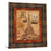 Classy Living Paris Postcard Memories Wall Art 22"x26", Chocolate Frame