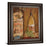 Classy Living Vintage Wine Elegance Wall Art 22"x26", Chocolate Frame