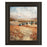 Classy Living Rustic Hilltown View Wall Art 22"x26", Dark Chocolate Frame