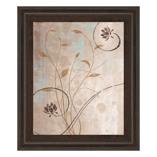 Classy Living Spring Meadow Wall Art 22"x26", Cinnamon Mocha Frame - 4768