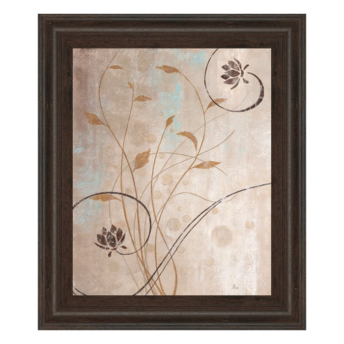 Classy Living Spring Meadow Wall Art 22"x26", Cinnamon Mocha Frame - 4768