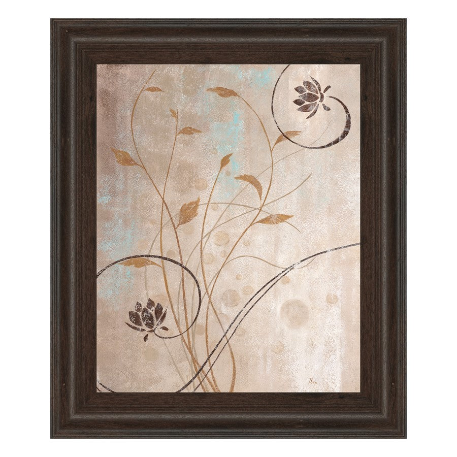 Classy Living Spring Meadow Wall Art 22"x26", Cinnamon Mocha Frame - 4768