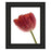 Classy Living Red Tulip Wall Art 22"x26", Midnight Aura Frame
