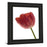 Classy Living Red Tulip Wall Art 22"x26", Midnight Aura Frame