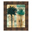 Classy Living Verdant Palms Wall Art 22"x26", Dark Chocolate Frame - 4799