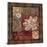 Classy Living Elegant Botanical Bloom Wall Art 22"x26", Chocolate Frame