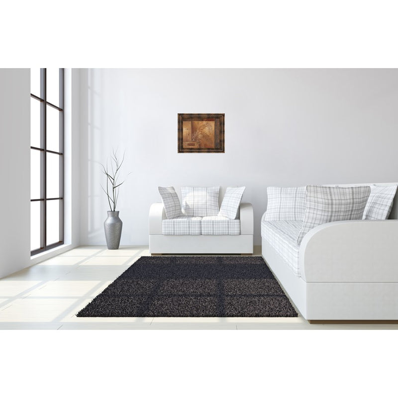 Classy Living Serene Ferns Wall Art 26"x22", Dark Chocolate Frame