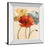 Classy Living Poppy Palette Wall Art 22"x26", Mirrored Frame