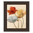 Classy Living Poppy Palette II Wall Art 22"x26", Cinnamon Mocha Frame