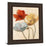 Classy Living Poppy Palette II Wall Art 22"x26", Cinnamon Mocha Frame