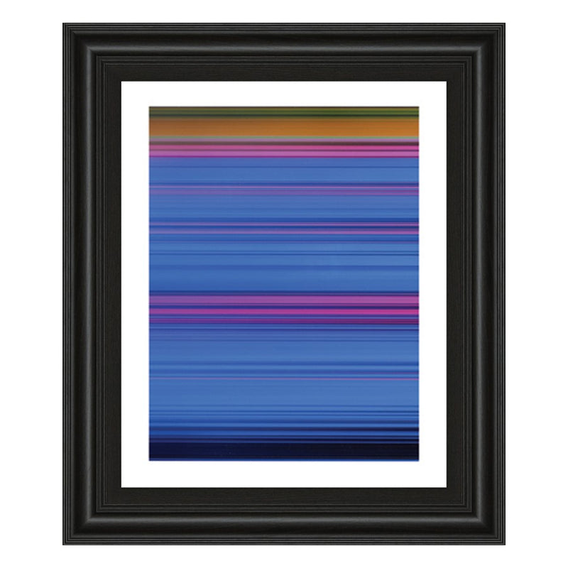 Classy Living Abstract Blues Wall Art 22"x26", Midnight Aura Frame
