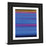 Classy Living Abstract Blues Wall Art 22"x26", Midnight Aura Frame