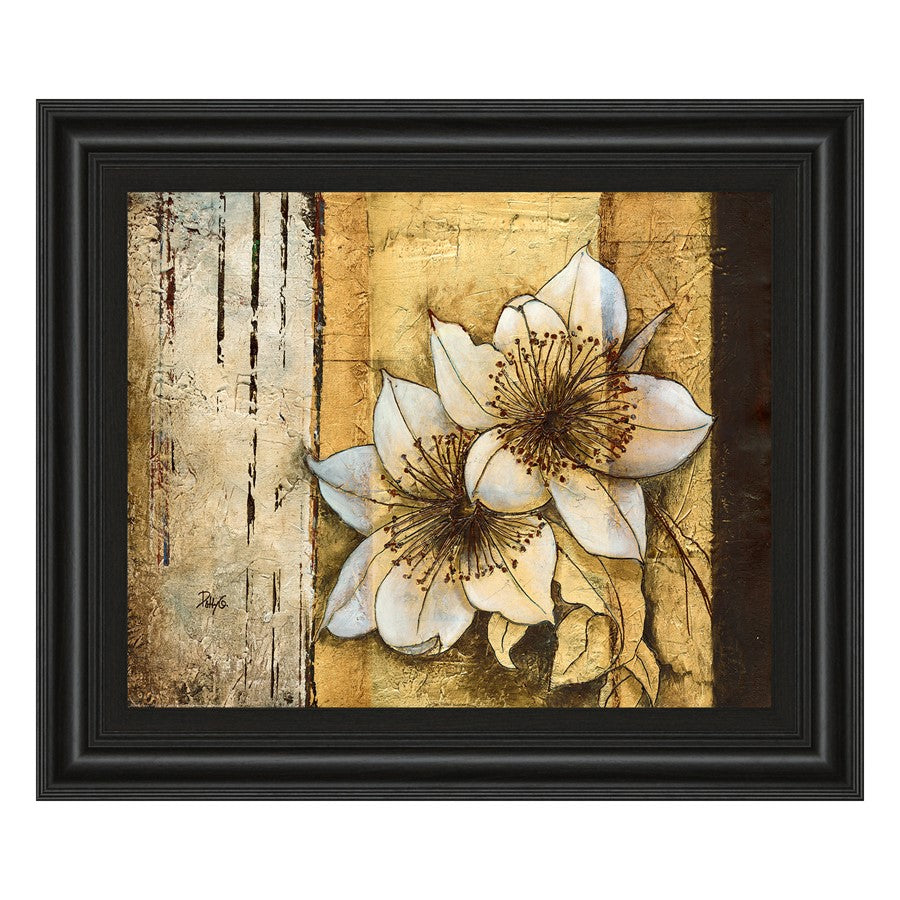 Classy Living Exotic Bloom Wall Art 26"x22", Midnight Aura Frame