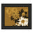 Classy Living Golden Bloom II Wall Art 26"x22", Midnight Aura Frame