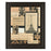 Classy Living Paris Elegance Wall Art 22"x26", Dark Chocolate Frame